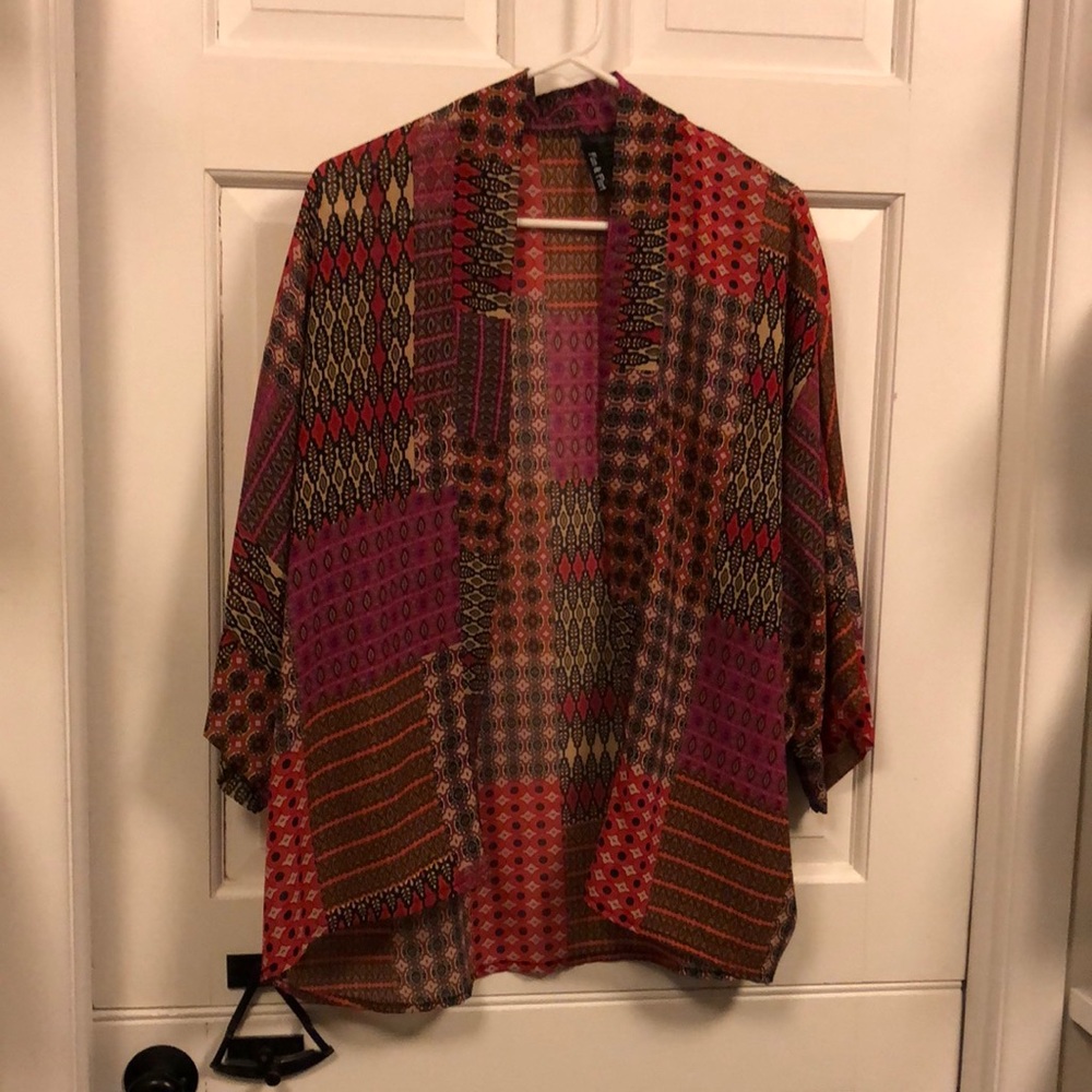 Barely worn boho chic shrug in excellent condition.